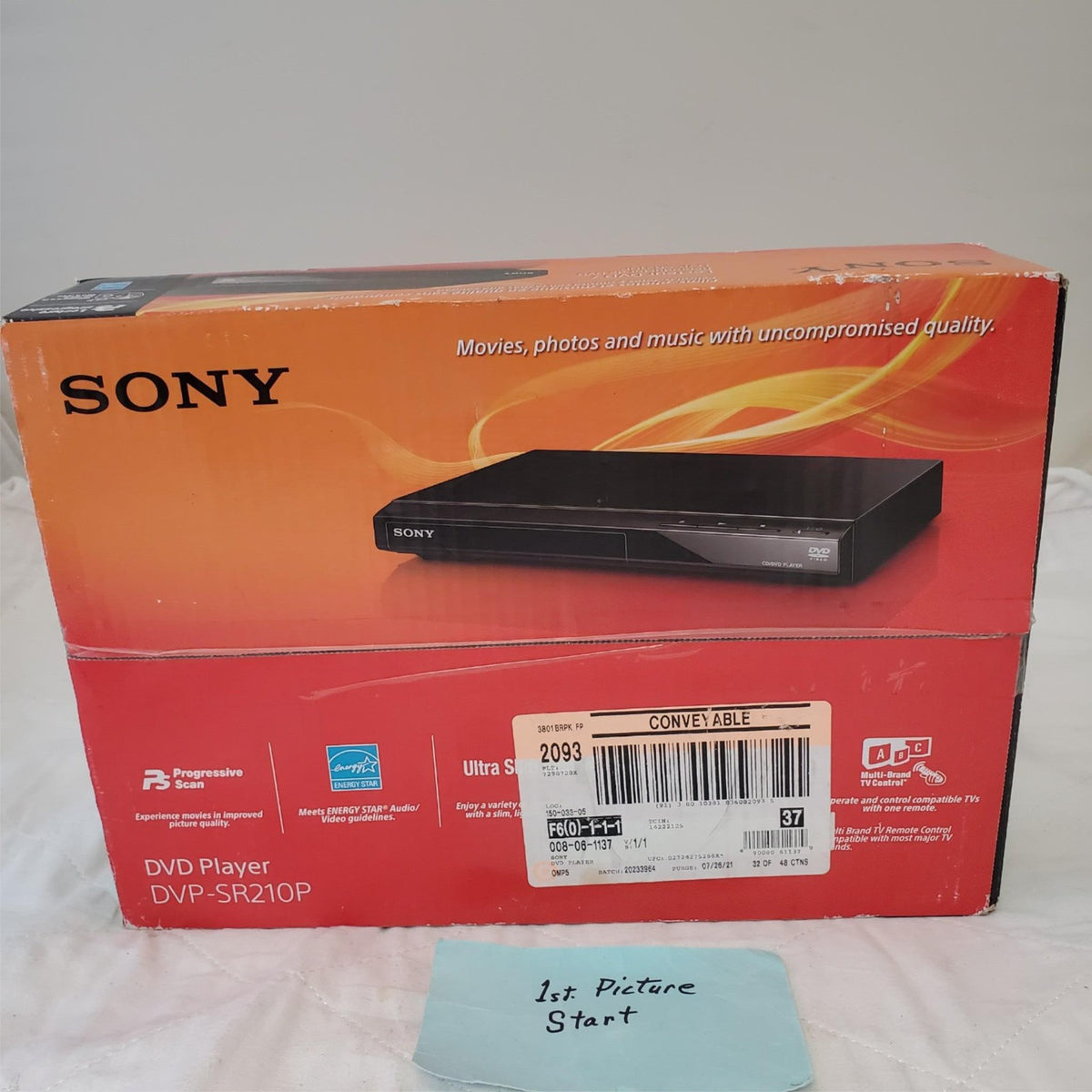 Sony DVP-SR210P Progressive Scan DVD Player – TexasConsignmentShop