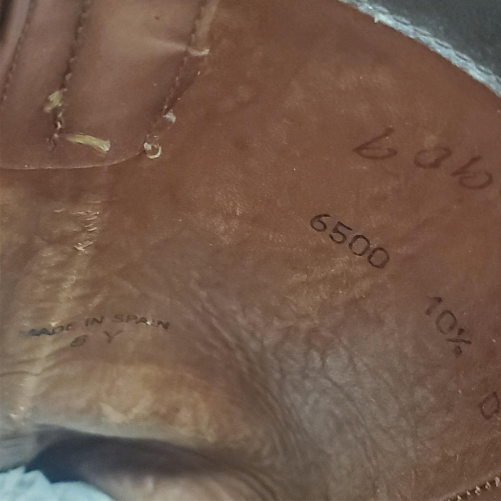 Made in Spain 10.5 Men_s Brown Leather Boots 6500 D