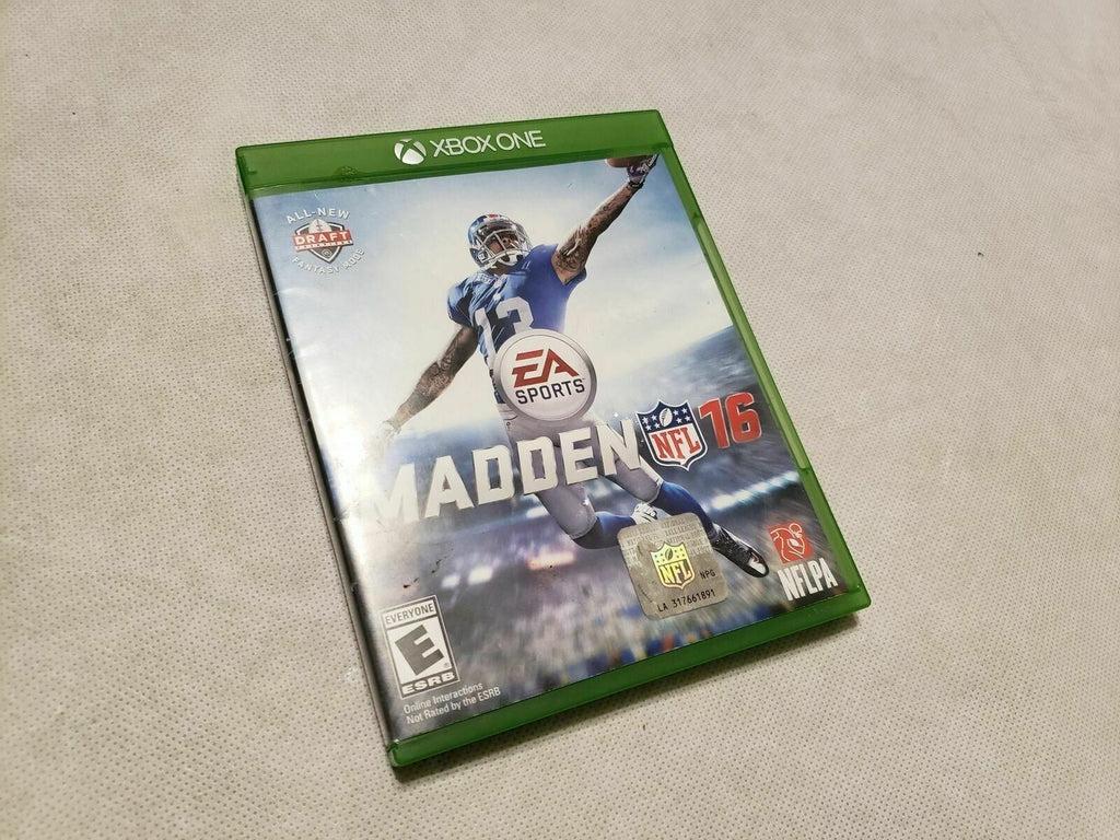Madden NFL 16 (Microsoft Xbox One, 2015)