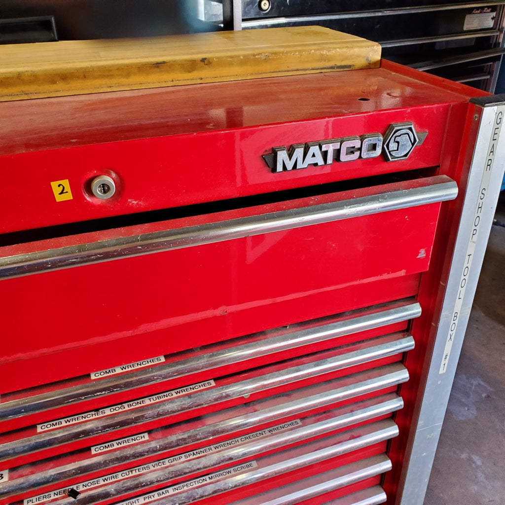 MATCO TOOLS Rolling Tool Box  w/12 Drawers (2) Local Pickup Only
