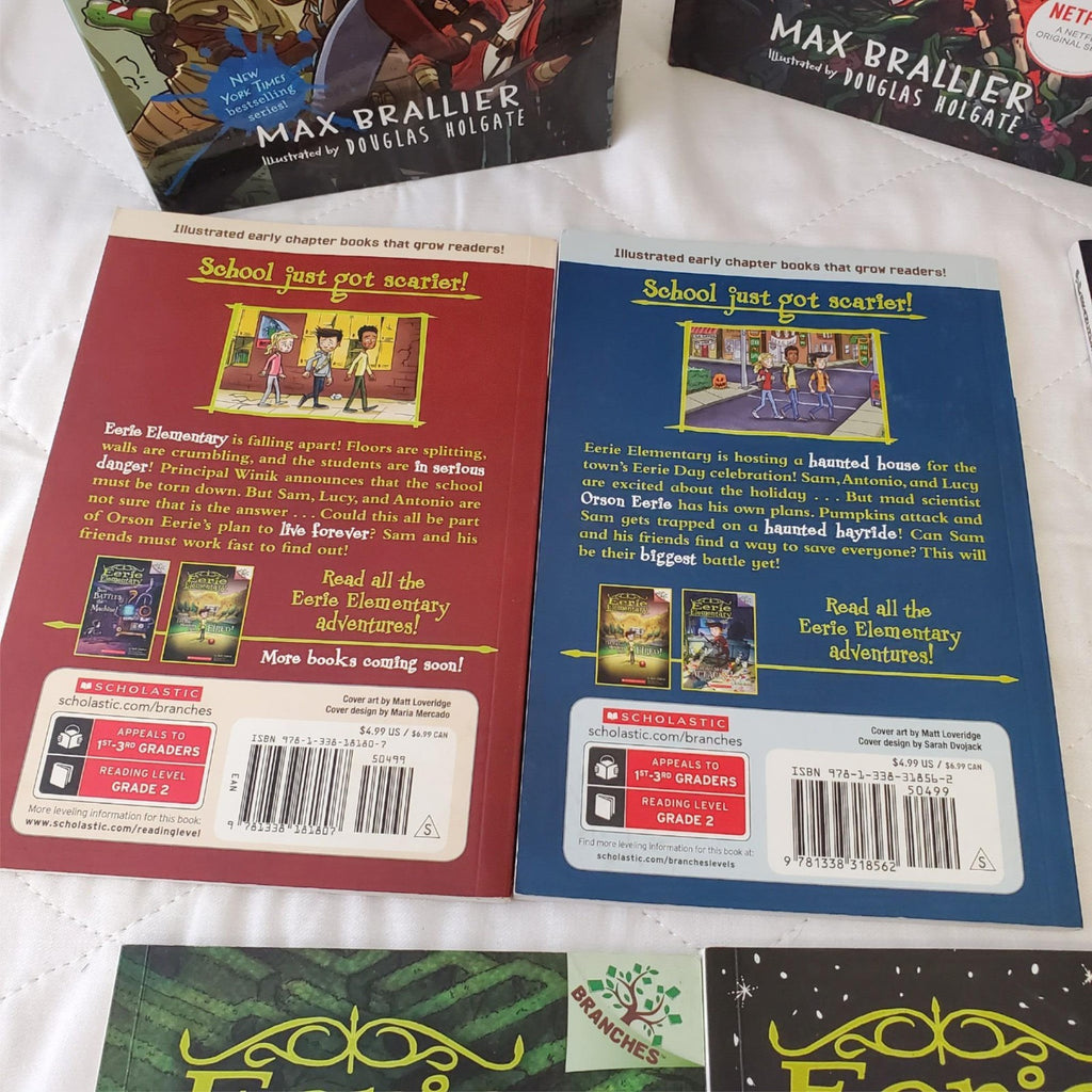 Lot of Assorted Last Kid on Earth & Eerie Elementary Series Books
