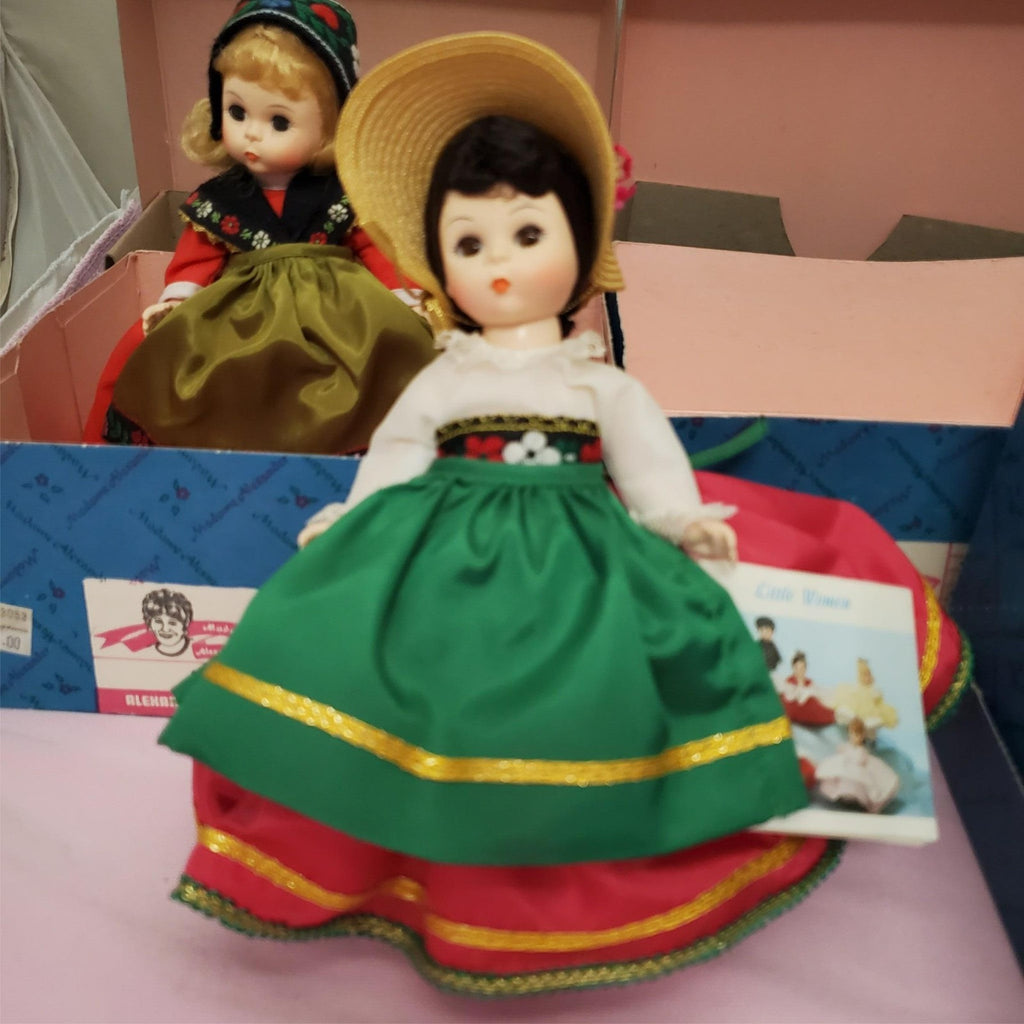 Set Of 5 Madame Alexander Friends From Foreign Lands Collection Dolls