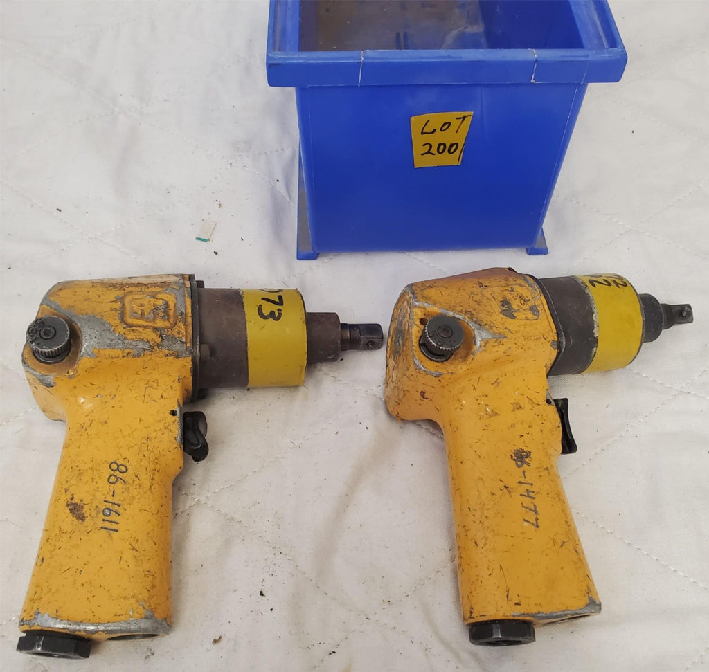 Lot of 2 Ingersoll Rand Impactool Drive Pneumatic Impact Wrench LOT-200