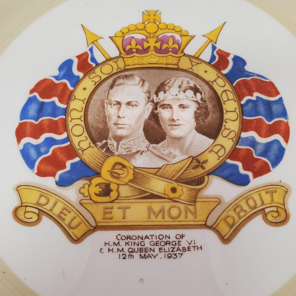 Shelley England Coronation of King George VI Queen Elizabeth 1937 Plate