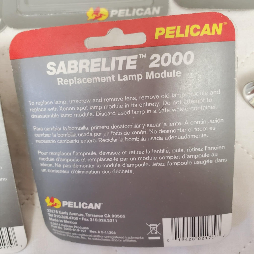 Lot of 20 Pelican Sabrelite 2000 Lamp Replacement Module LOT-822