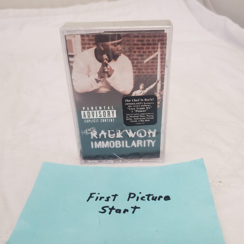 Brand New Raekwon Immobilarity Cassette Tape