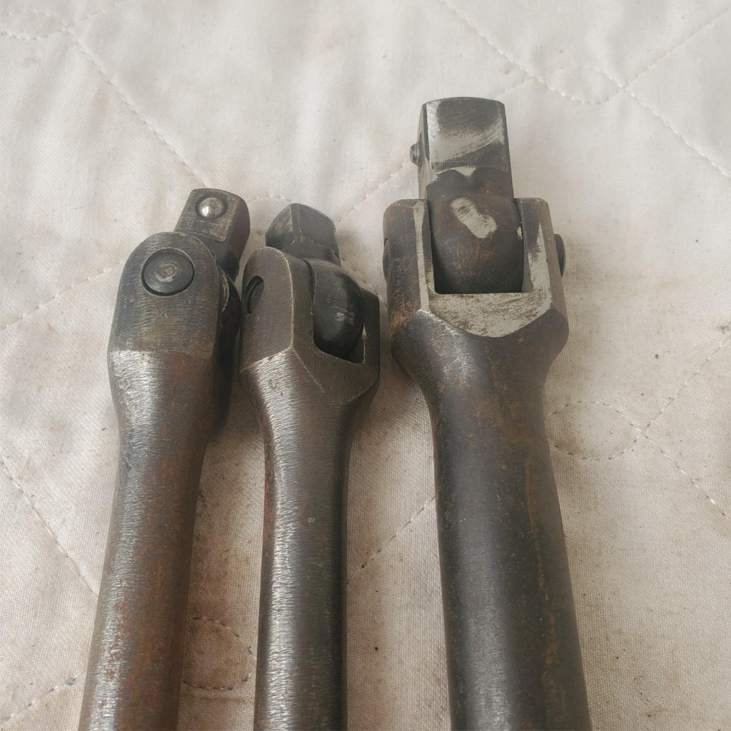 Lot of 3 Snap-On & Other Drive Flex Head Breaker Bar Extension LOT330