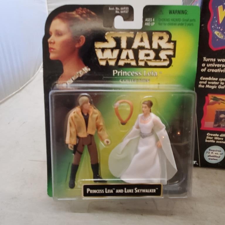 Star Wars Princess Leia & Luke Skywalker and Power Of The Force Wonder World