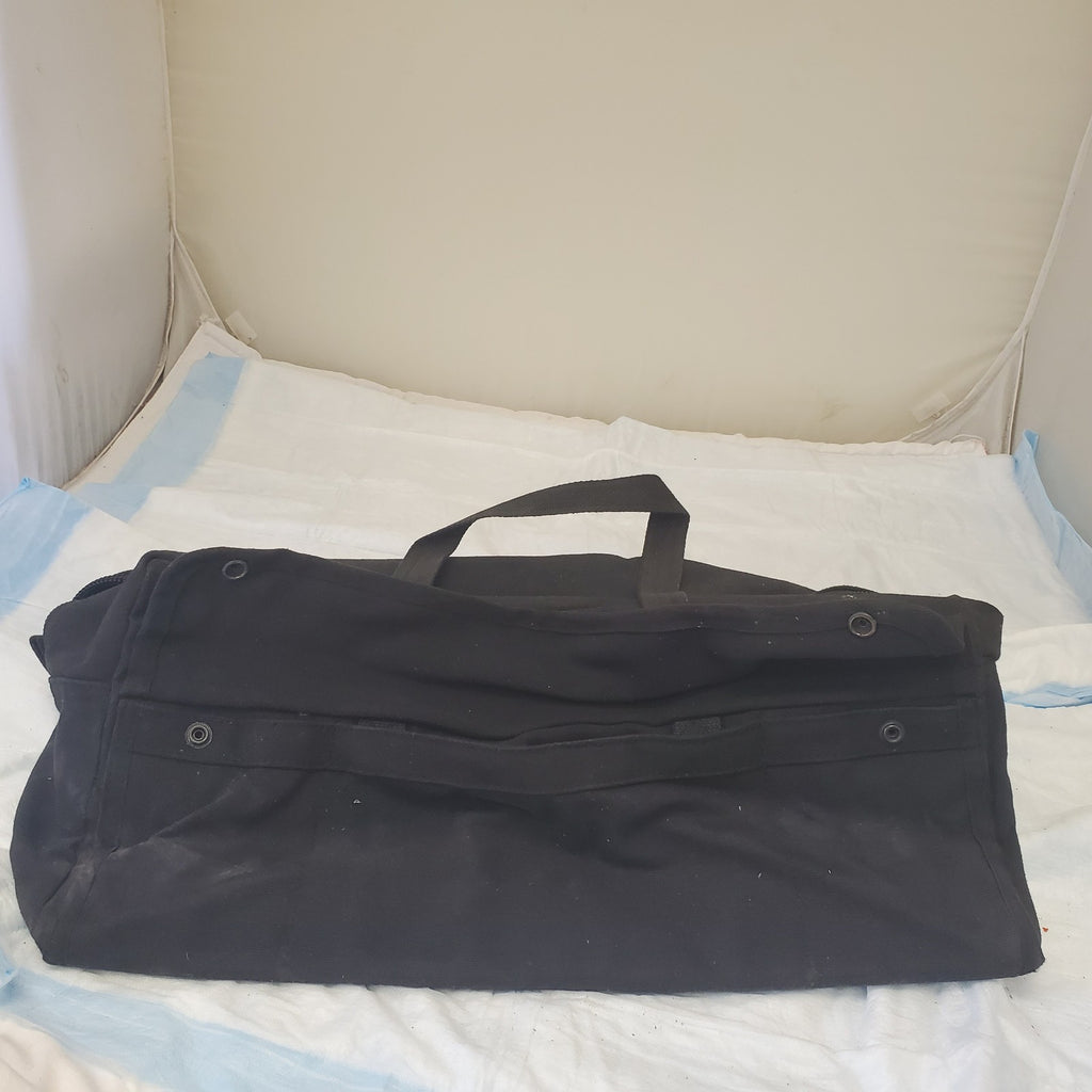 Large Shoulder Strap Pockets Zipper Tool Bag - Black