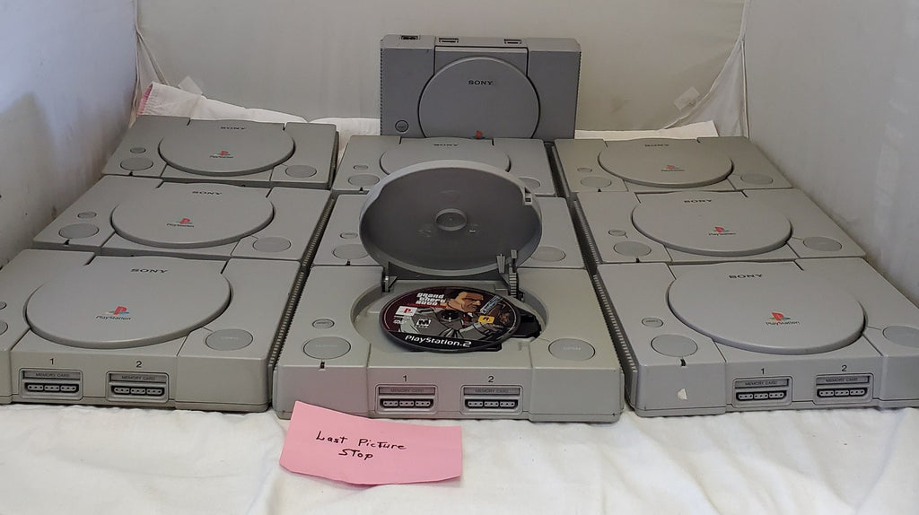 Lot of 10 Sony Play Station 1 Consoles For Parts #2