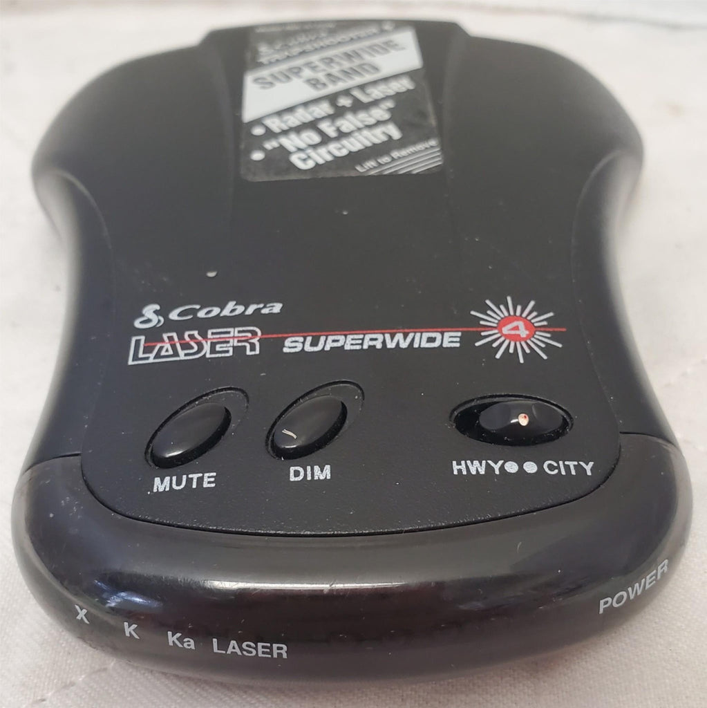Cobra Trapshooter 4 RDL-512SW Superwide Band Radar Laser Detector
