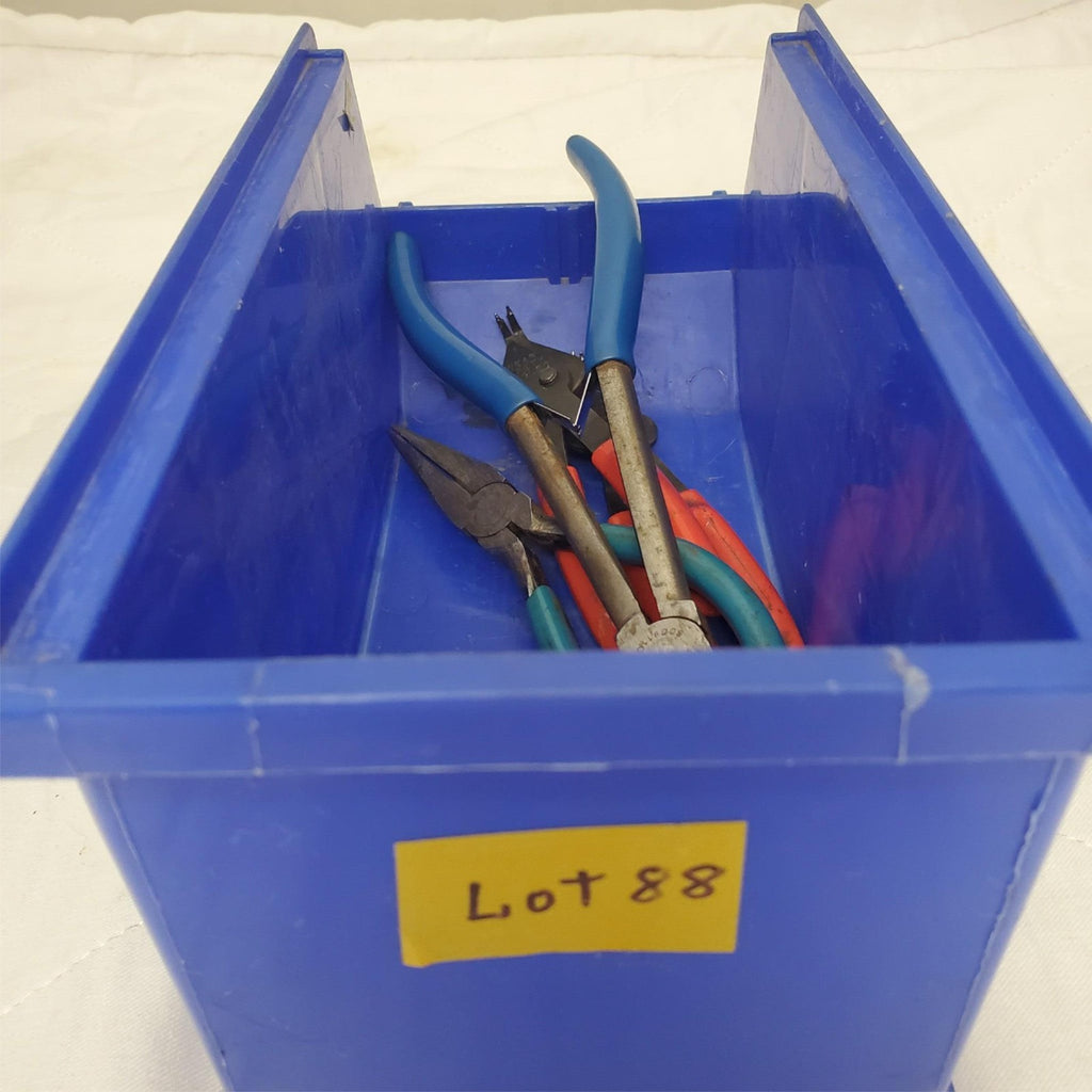 Lot of 4 Assorted Blue Point Pliers Set LOT-802