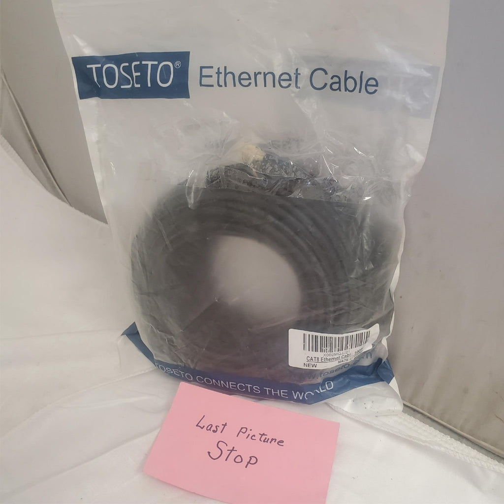 Toseto CAT8 100ft Ethernet Cable 