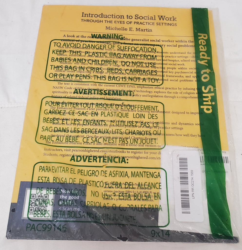 Introduction to Social Work:Through the Eyes of Practice Settings by Michelle