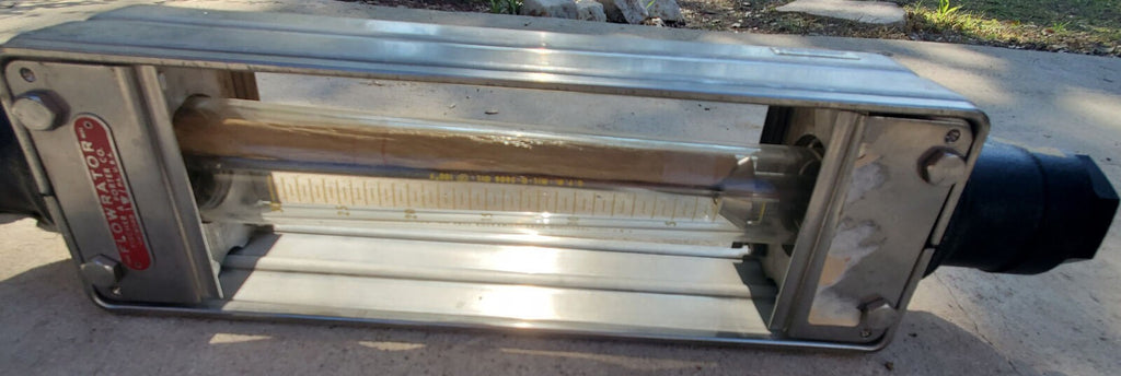 Fischer and Porter Flow Meter Flowrator Tube