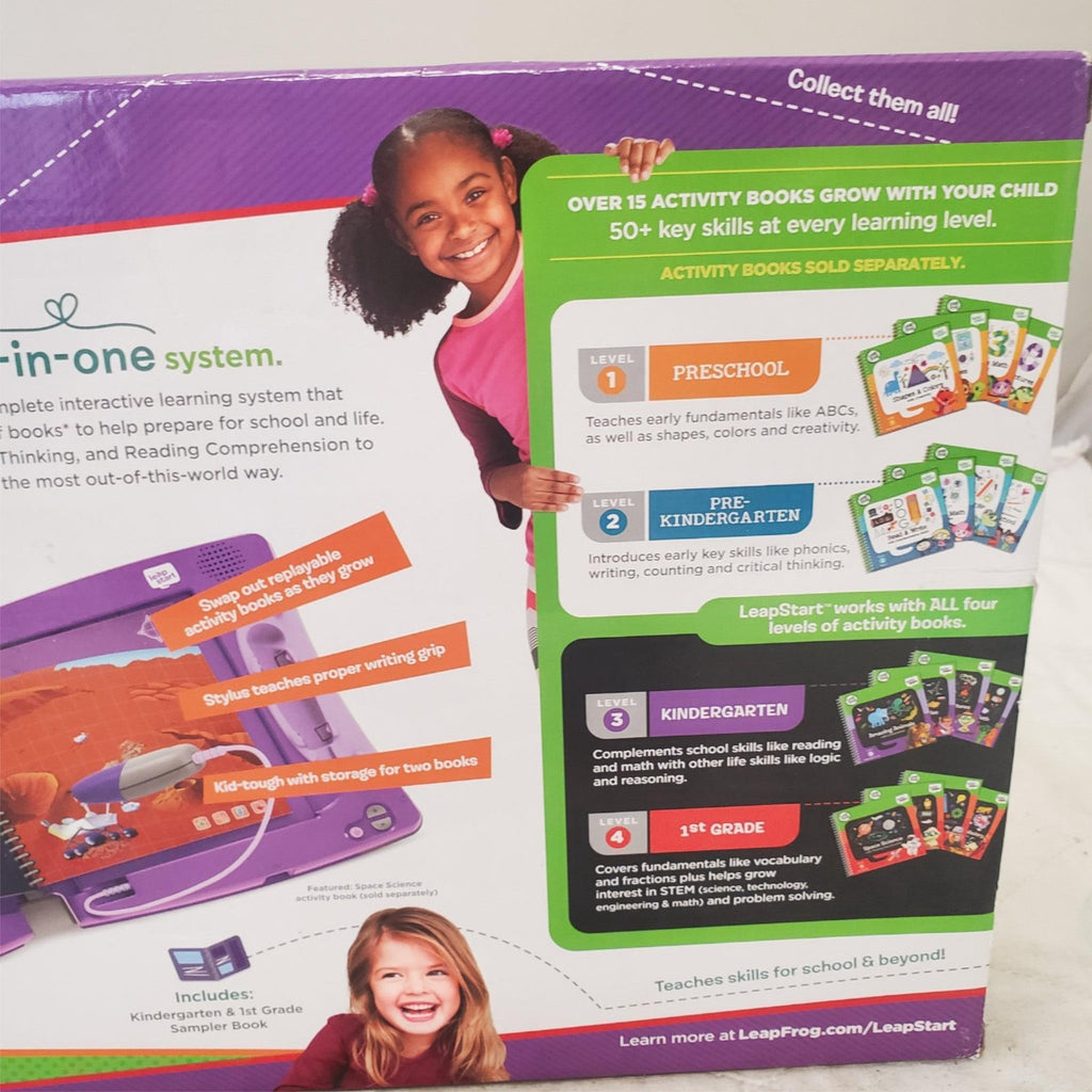 LeapFrog LeapStart Interactive Learning System Kindergarten and 1st Grade