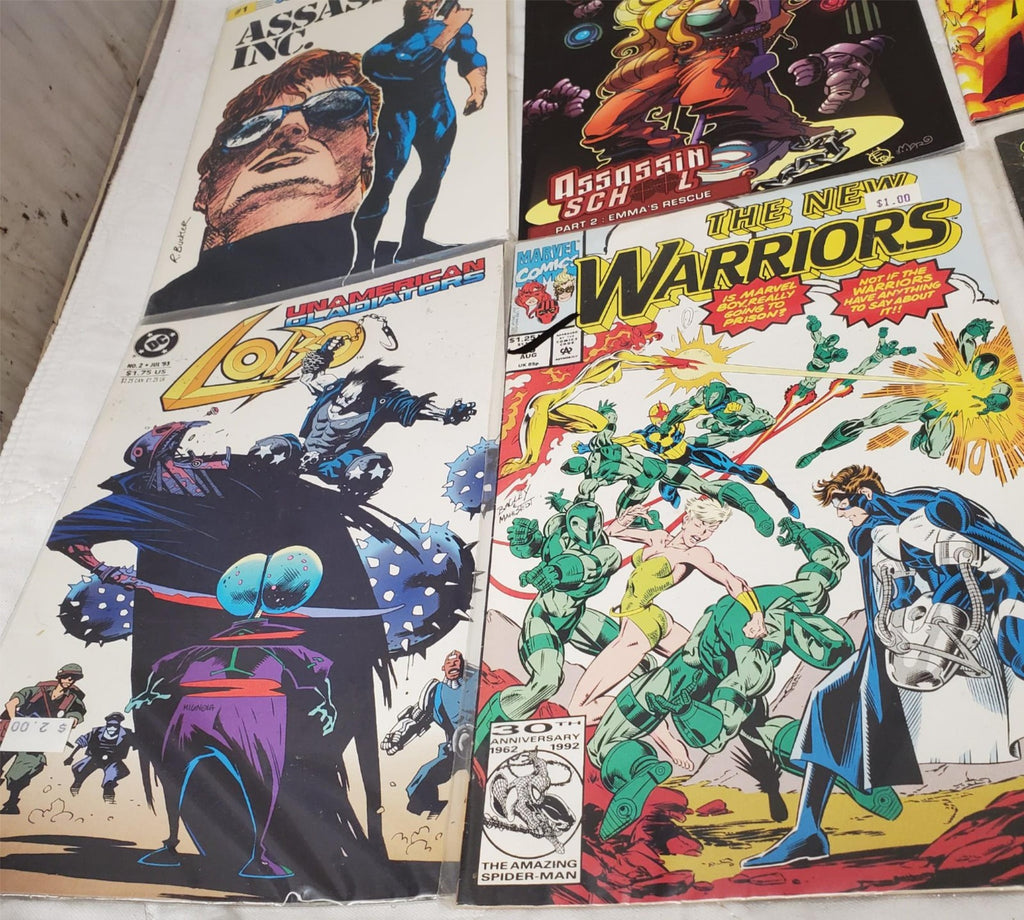 Lot of 12 Ash X Aster Assassins Inc. DC Marvel & Other Comic Books #9