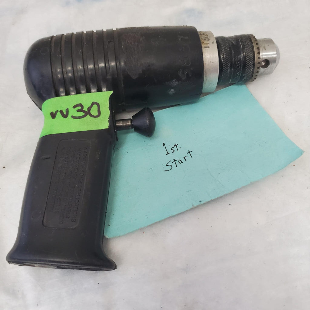 Dayton 6Z585B Pistol Grip Pneumatic Air Drill Air Tool VV-30