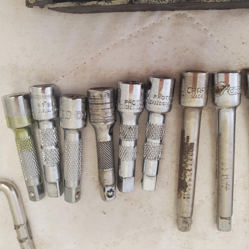 Mixed Lot of Craftsman Hand Tool & Wrench / Proto Wobble Socket Extension Set