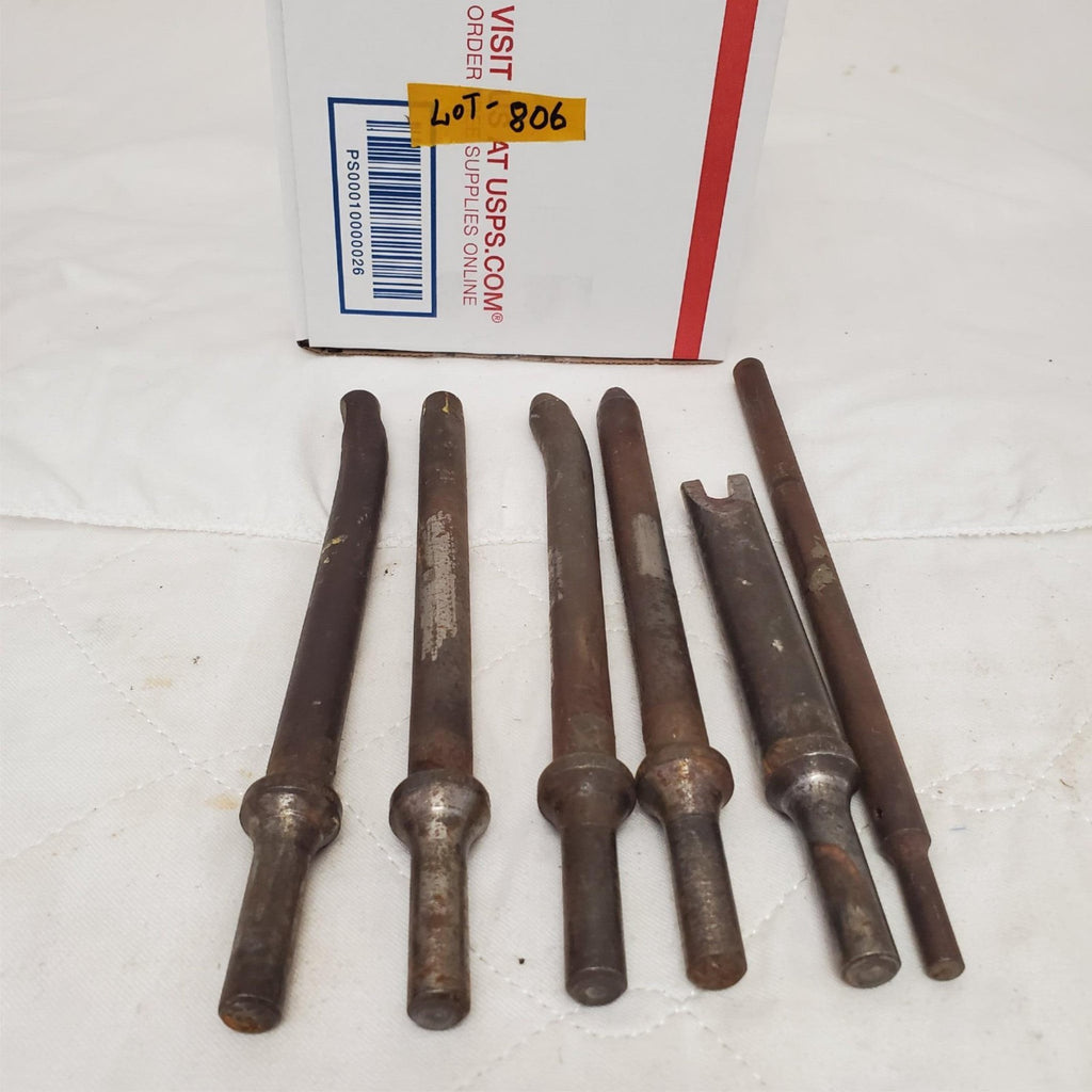 Lot of 6 Straight Shank Rivet Gun Aircraft Tools LOT-806