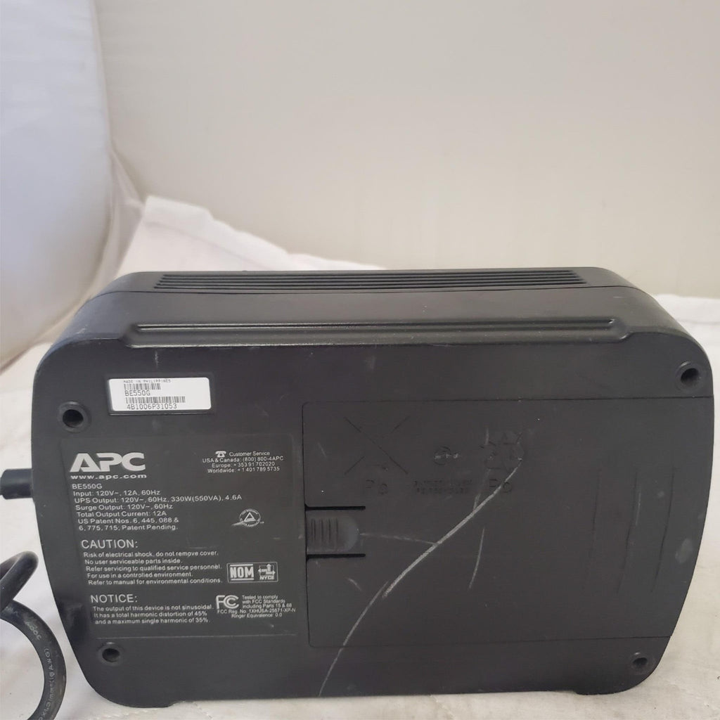 APC Back Up UPS ES 550 120V BE550G Surge Protected #17 (NO BATTERY INCLUDED)
