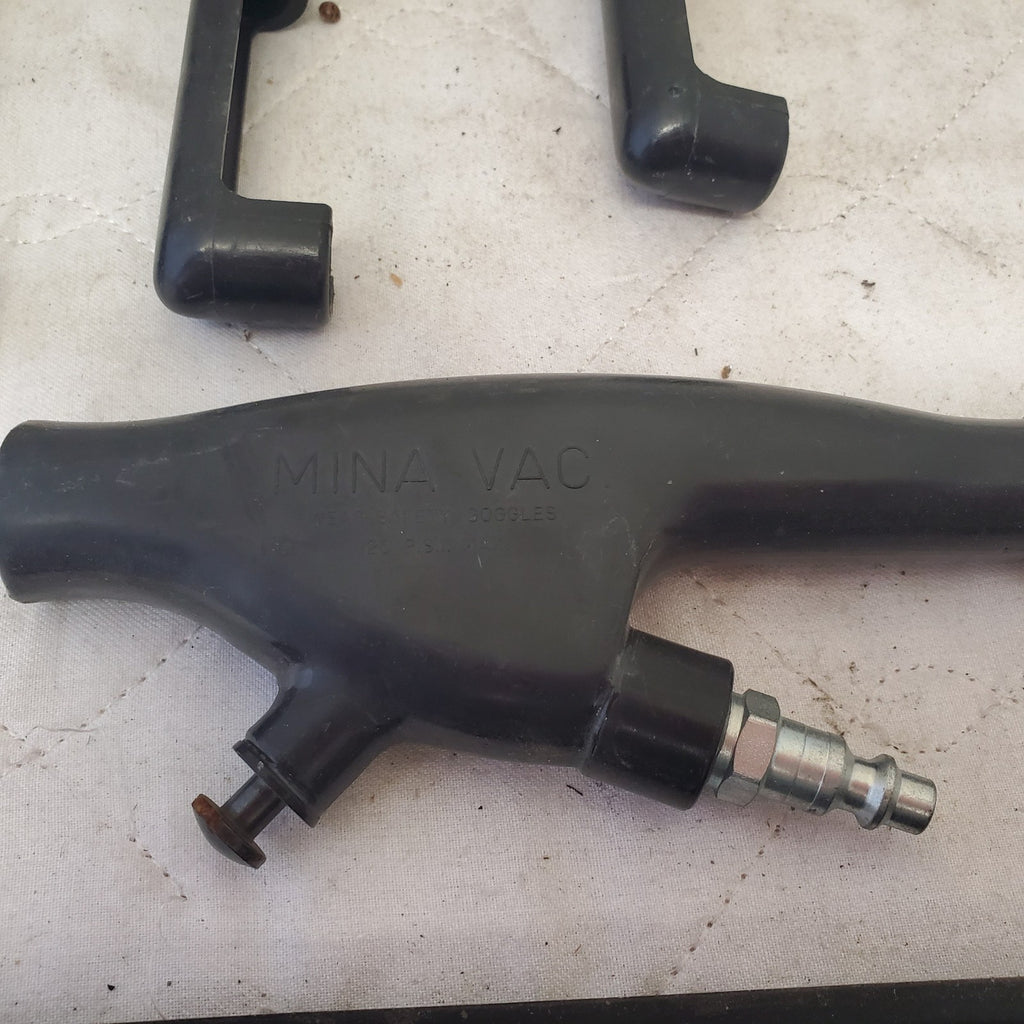 Large Lot of Mina-Vac Aluminum Air Vacuums