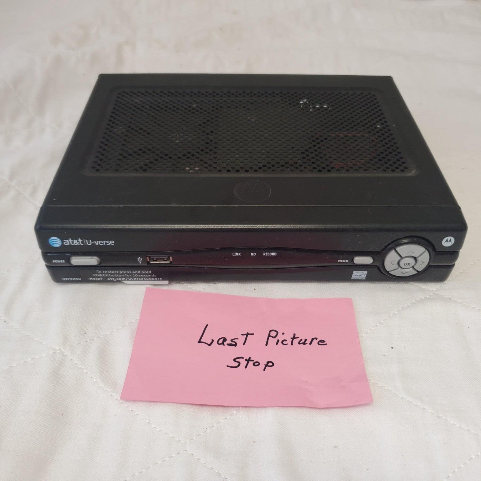 Vip2250 Receiver Remote AT&T U-Verse VIP2250 HD DVR Cable Box Receiver – TexasConsignmentShop