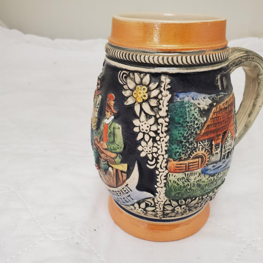 Frohsinn Und Heiterkeit Willkommen Allezeit E. Bay Germany Stein without Lid