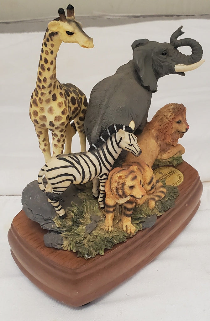 Westland Limited Edition Natures Images Zoo Animals Music Box