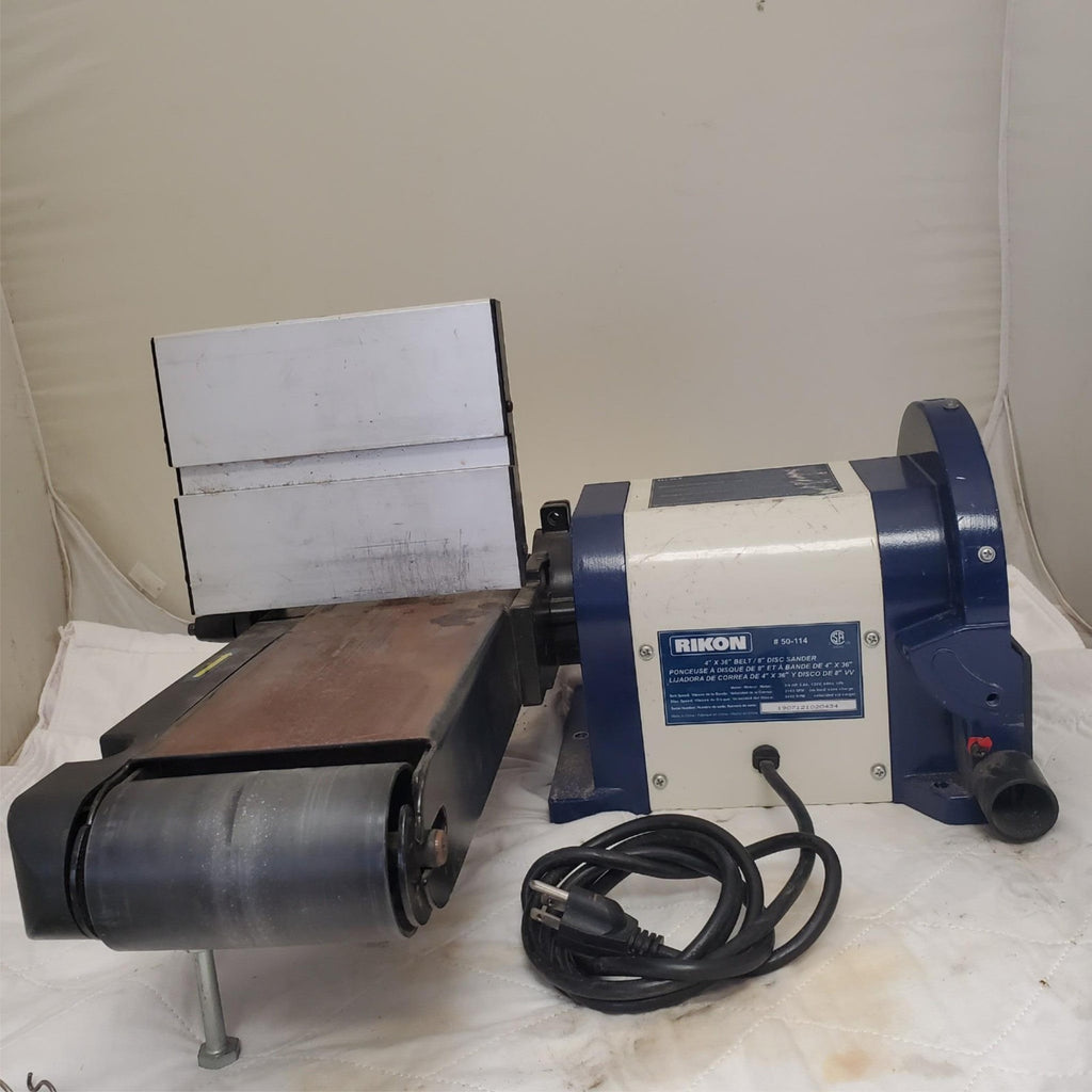 Rikon 50-114 4 inch x 36 inch Belt - 8 inch Disc Sander