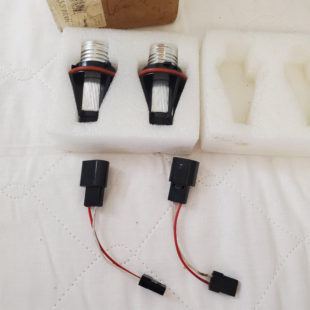 LED Angel Eyes Halo Ring Lamp Headlights for BMW