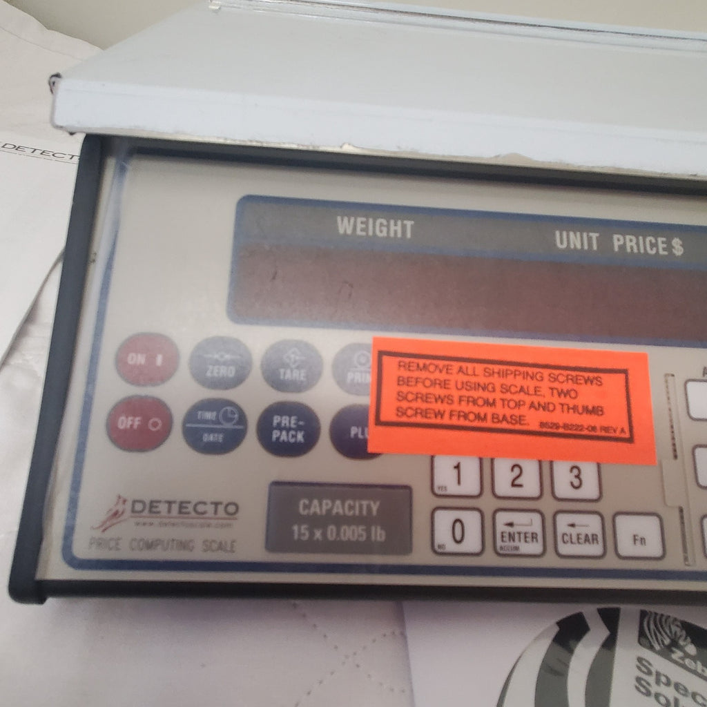 Cardinal Detecto PC-20A Price Computing Measuring Scale