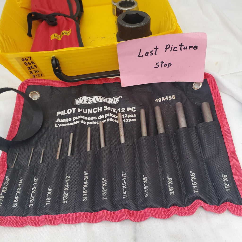 Set of 12 Westward 49A456 Pilot Punch LOT-868