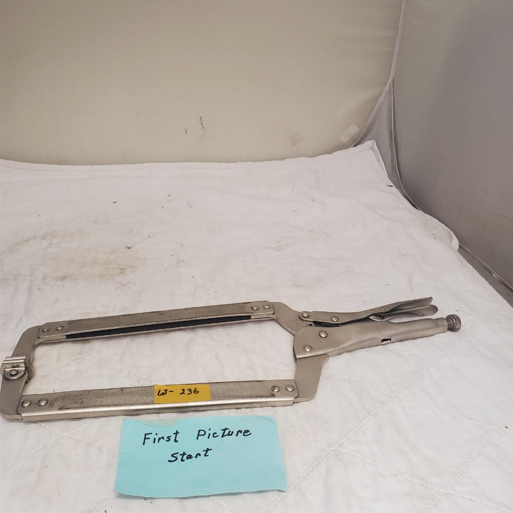 Olympia Tools 18" Locking C-Clamp Pliers with Swivel Pads LOT-236