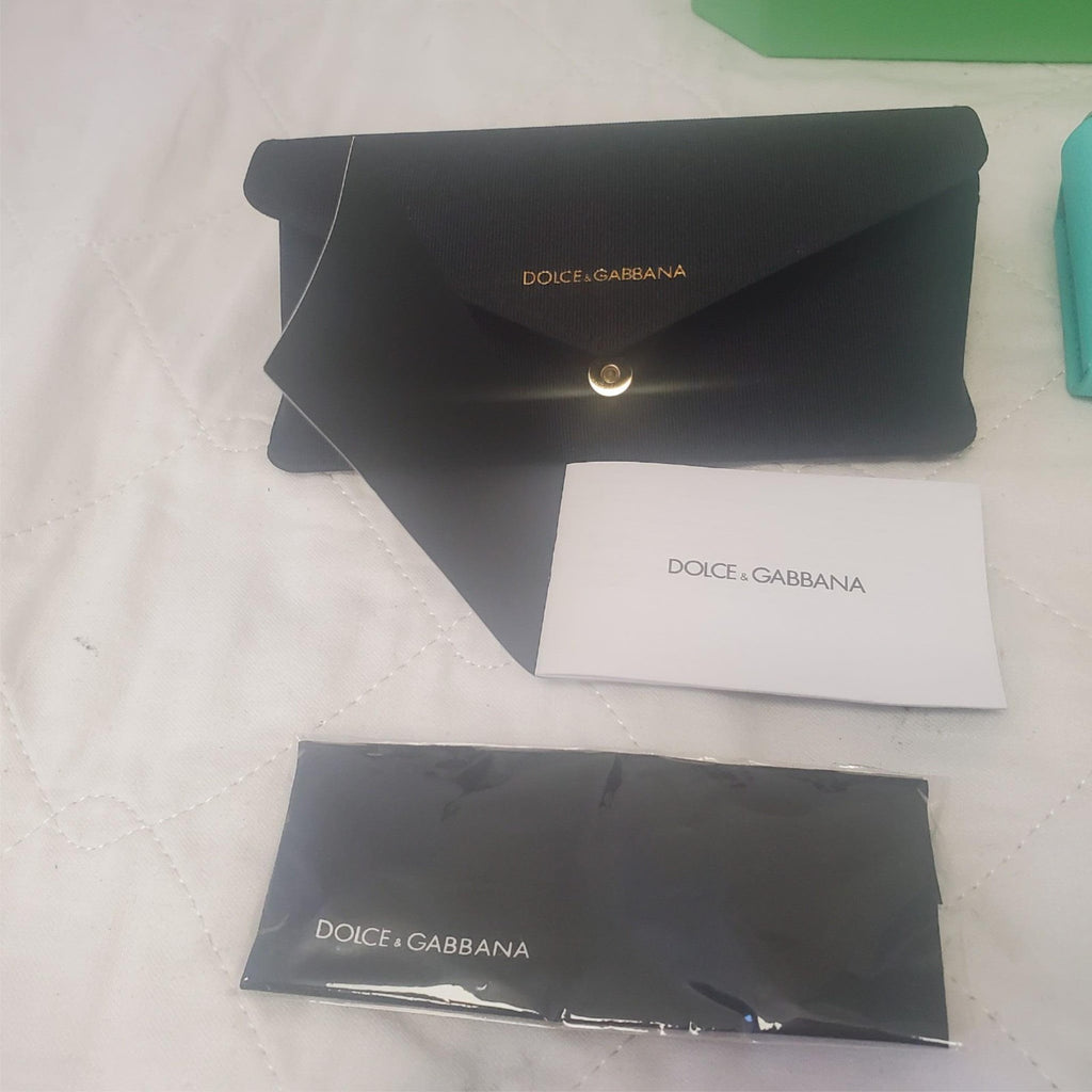 Lot of 3  Dolce Gabbana & Swaroski Eye wear Glass protective Cases