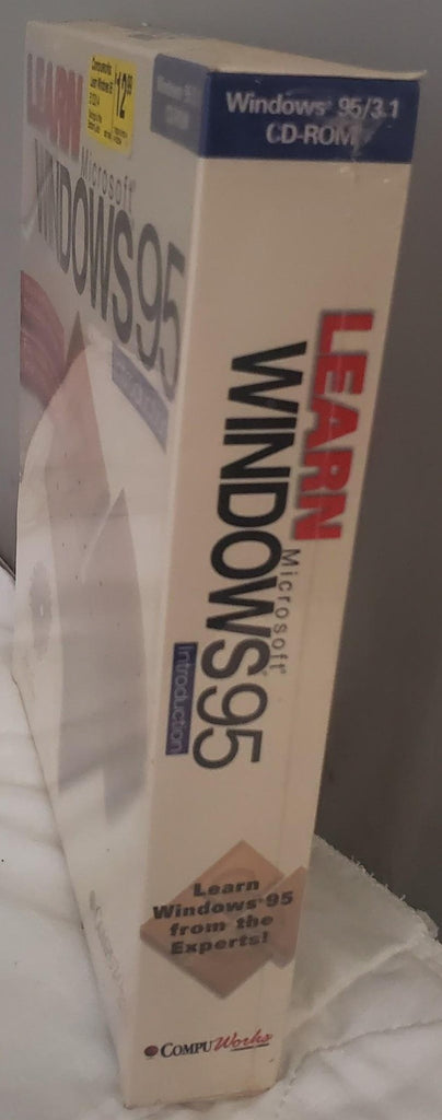 Vintage 1995 Learn Windows 95 Introduction by CompuWorks
