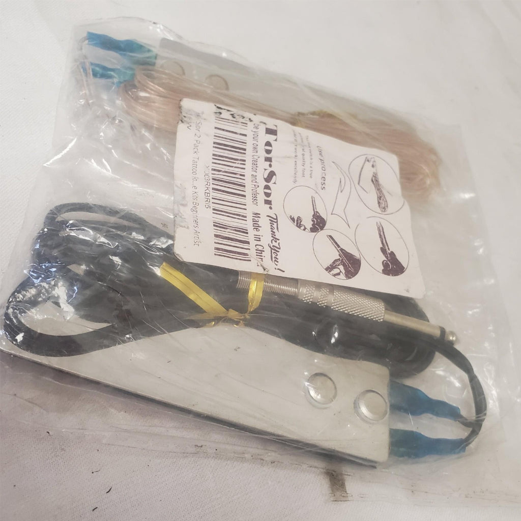 TorSor Tattoo Power Supply and Foot Pedal Set for Beginners