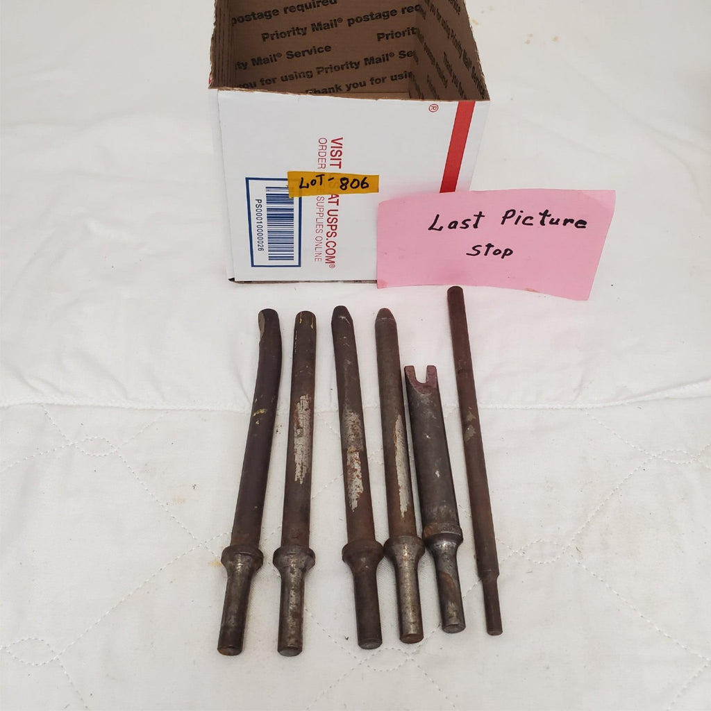 Lot of 6 Straight Shank Rivet Gun Aircraft Tools LOT-806