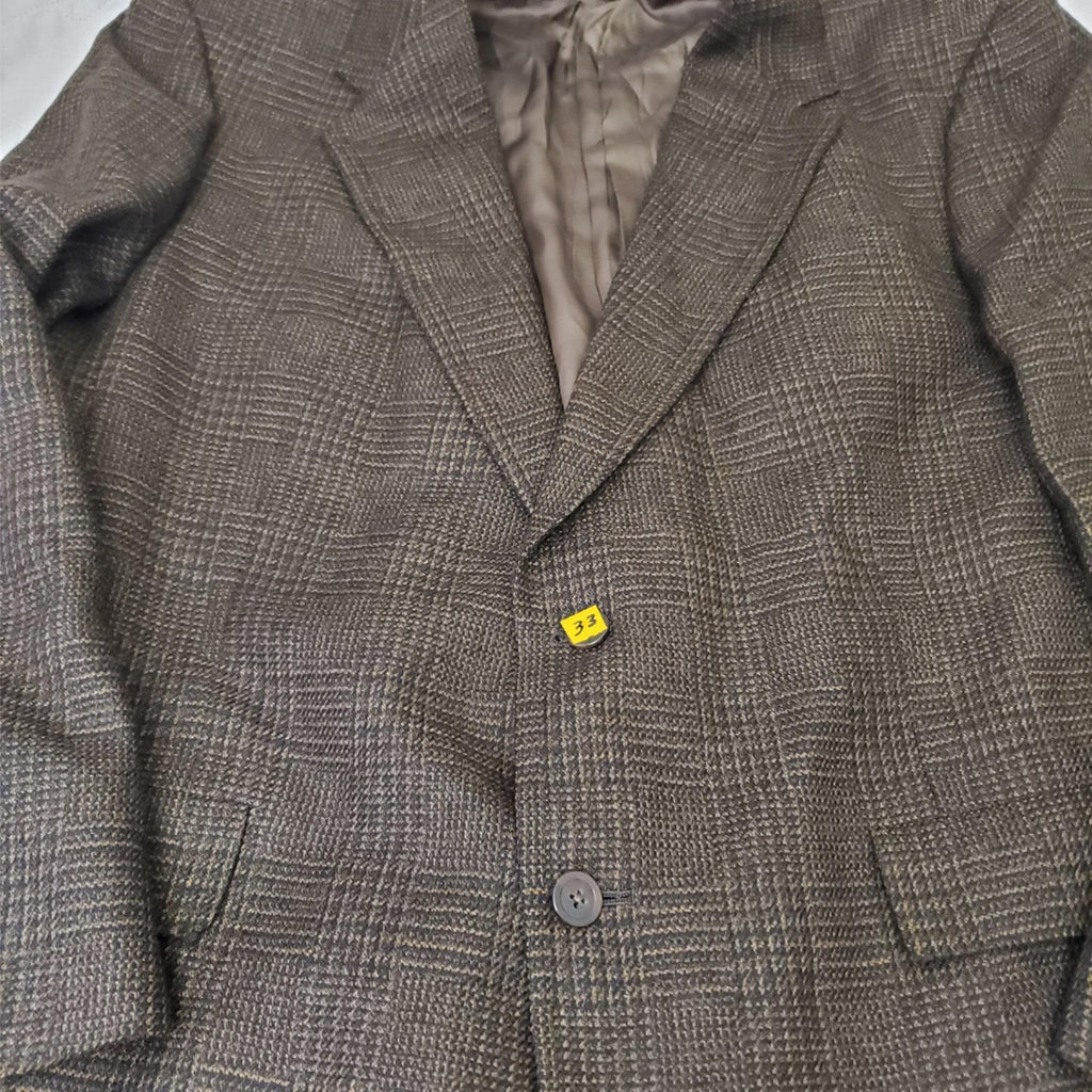 Hart Schaffner Marx Men's textured Blazer Suit Jacket Sport Coat 46L