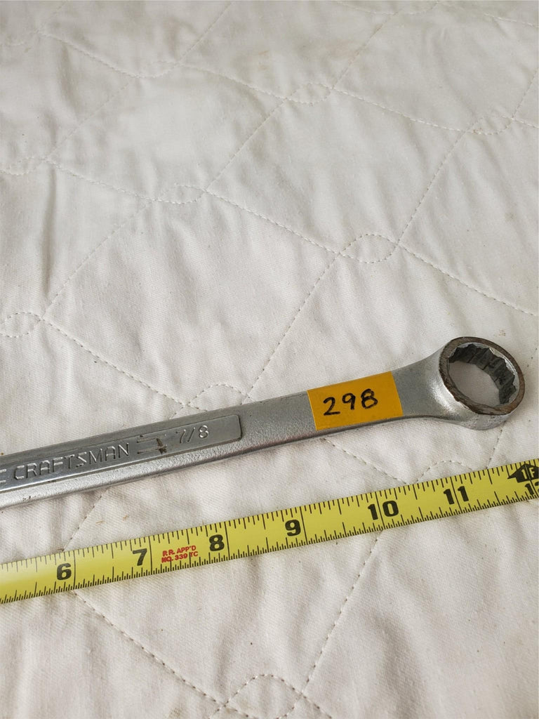 CRAFTSMAN 3/4 - 7/8 V43928 Double-Ended Ring Wrench Tool LOT 298