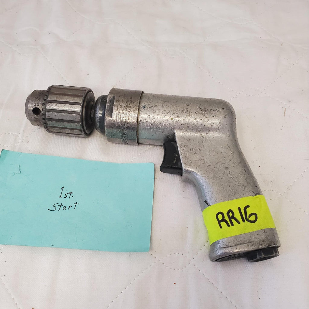 Rockwell Pistol Grip Pneumatic Air Drill Air Tool RR-16