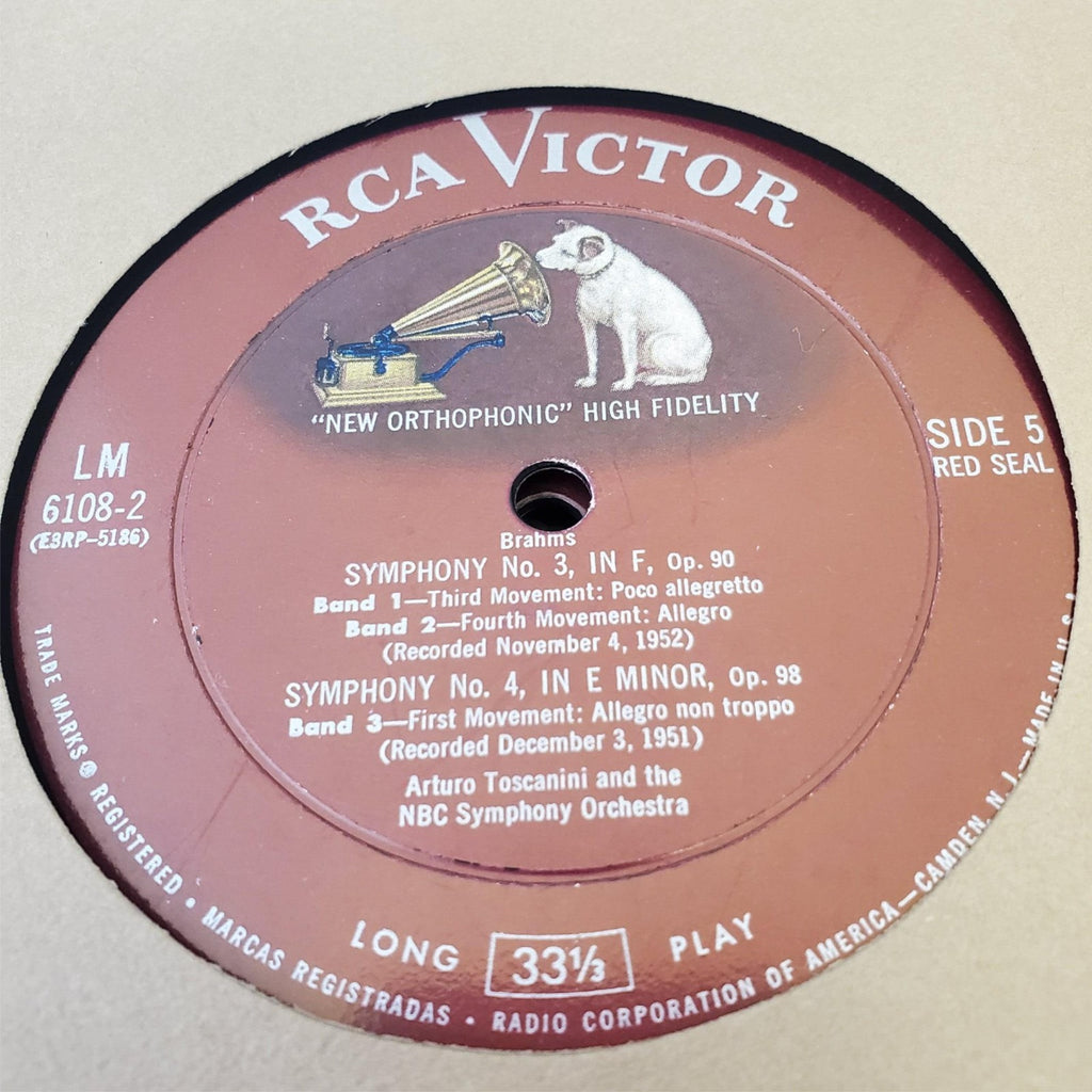 1951 Arturo Toscanini NBC Symphony Orchestra Four Brahams Symphonies
