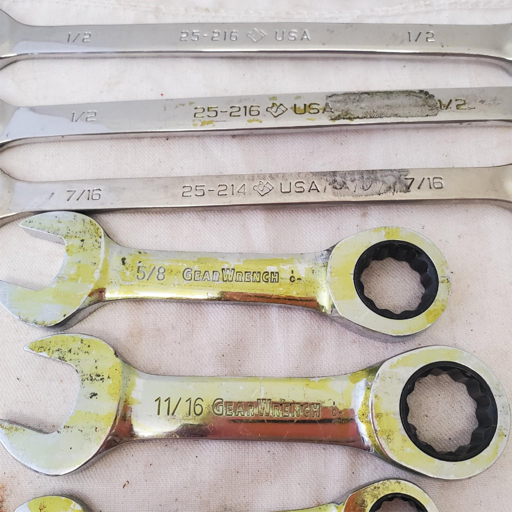 Lot of Assorted Various Wrenches & other Hand Tool LOT 461
