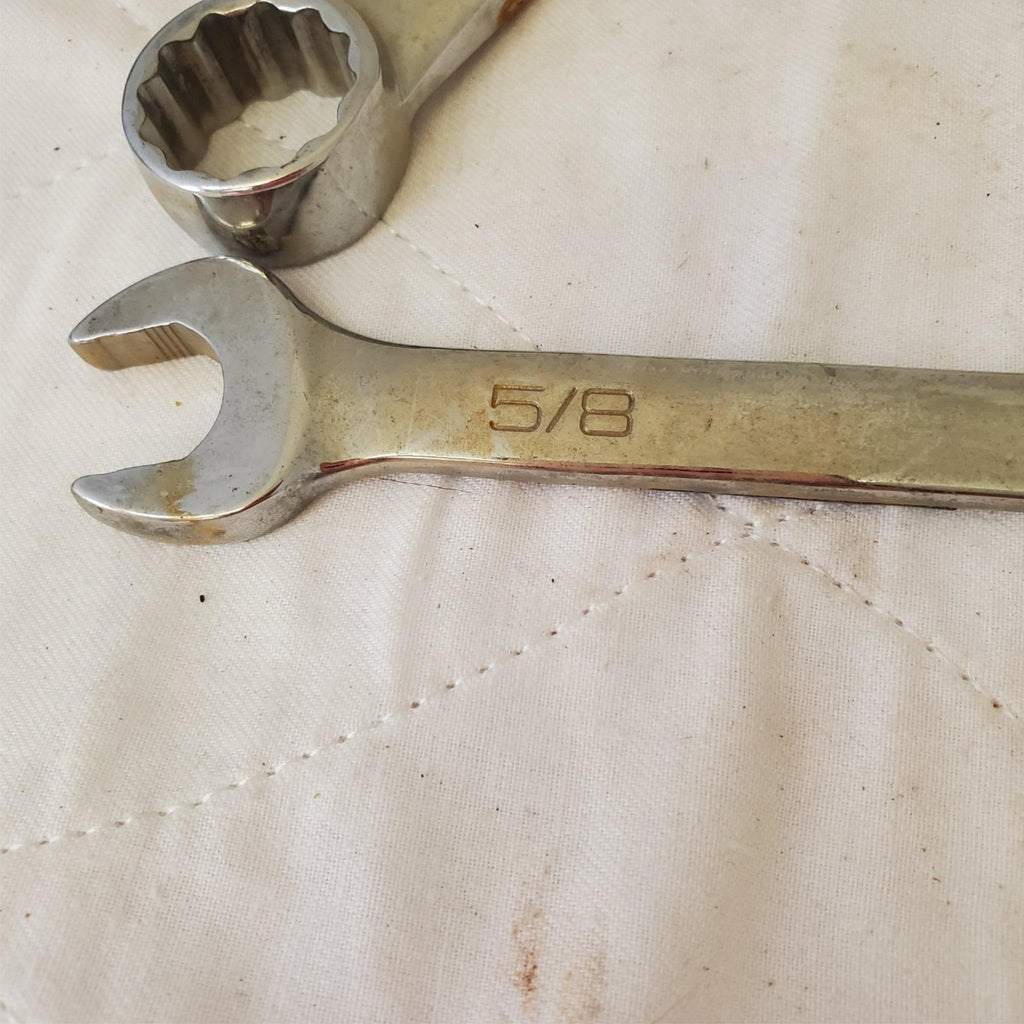 Lot of Snap On 7/8–15/16" Half-Moon Wrench & 5/8" Combination Wrench LOT 423