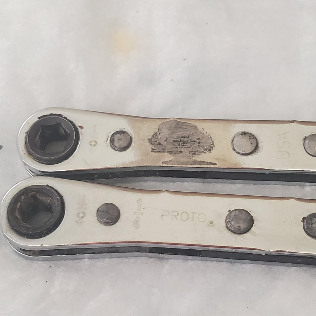 Lot of 6 Double Box End Ratcheting Wrench LOT-708