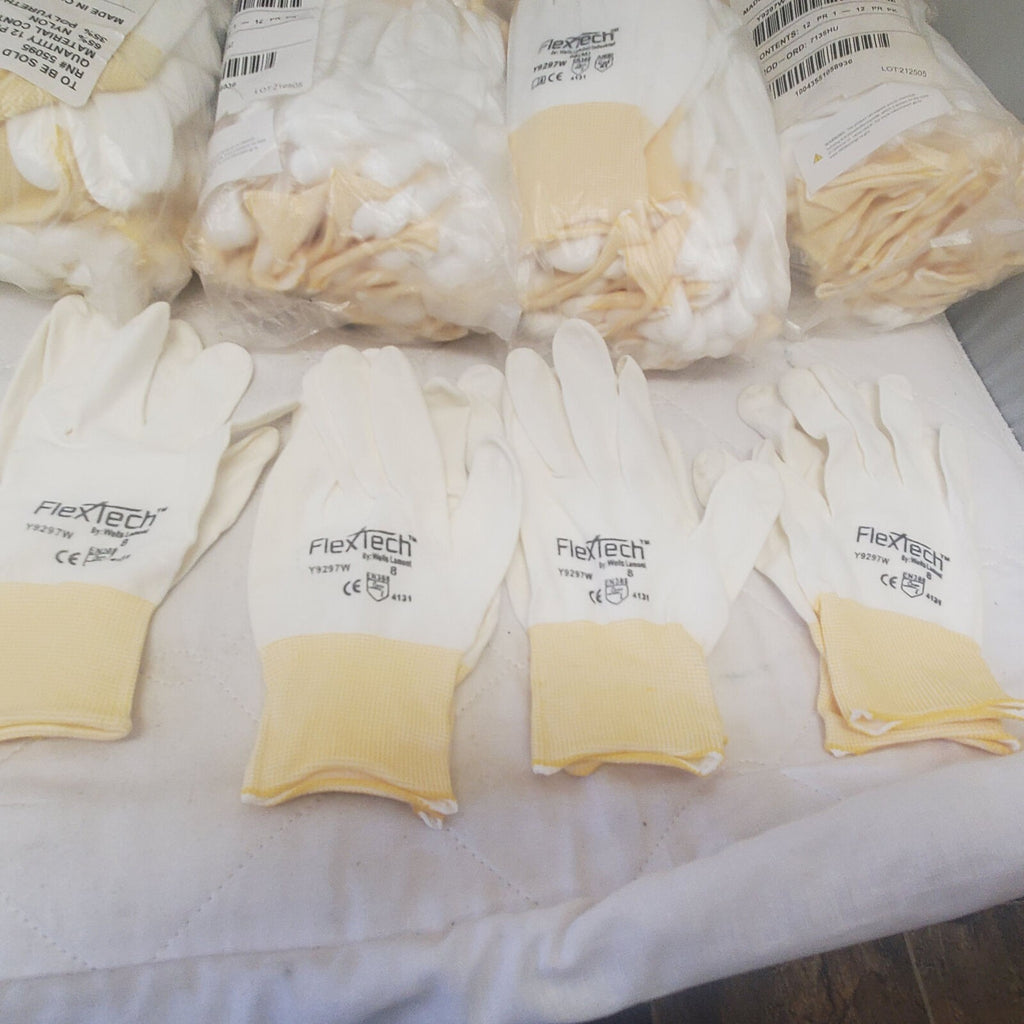 Lot G-Tek Industrial Safety Work Gloves Size 8