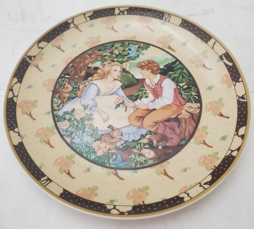 Heinrich Villeroy & Boch Once Upon a Rhyme Roses are Red Bone China Plate