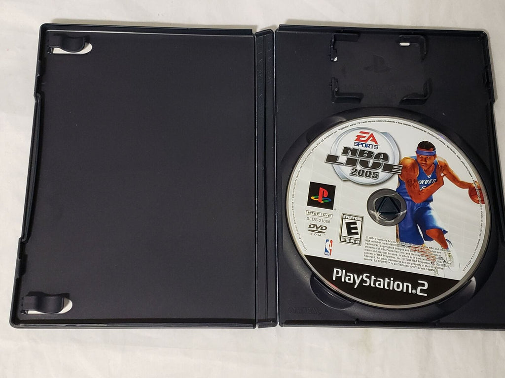 NBA Live 2005 Sony PlayStation 2 PS2 #SLUS 21058 Electronic Arts Inc