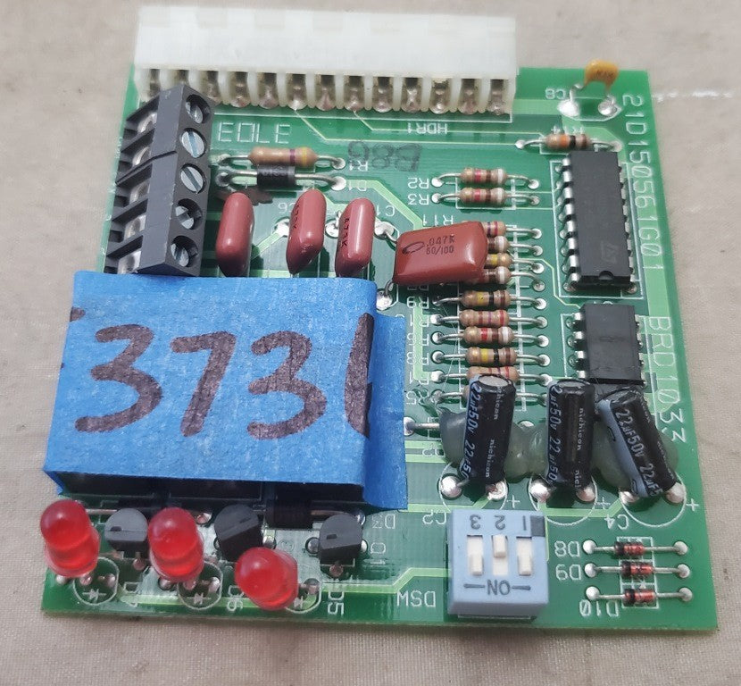 Trane Zettler Zone/Bypass Control Card Zzcardal010 21D150561G01 BRD1033 115056