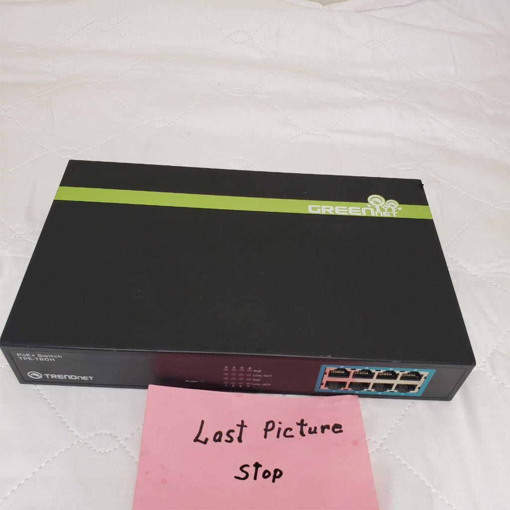 Trendnet TPE-T80H 8-Port 10/100Mbps Greennet PoE+ Switch